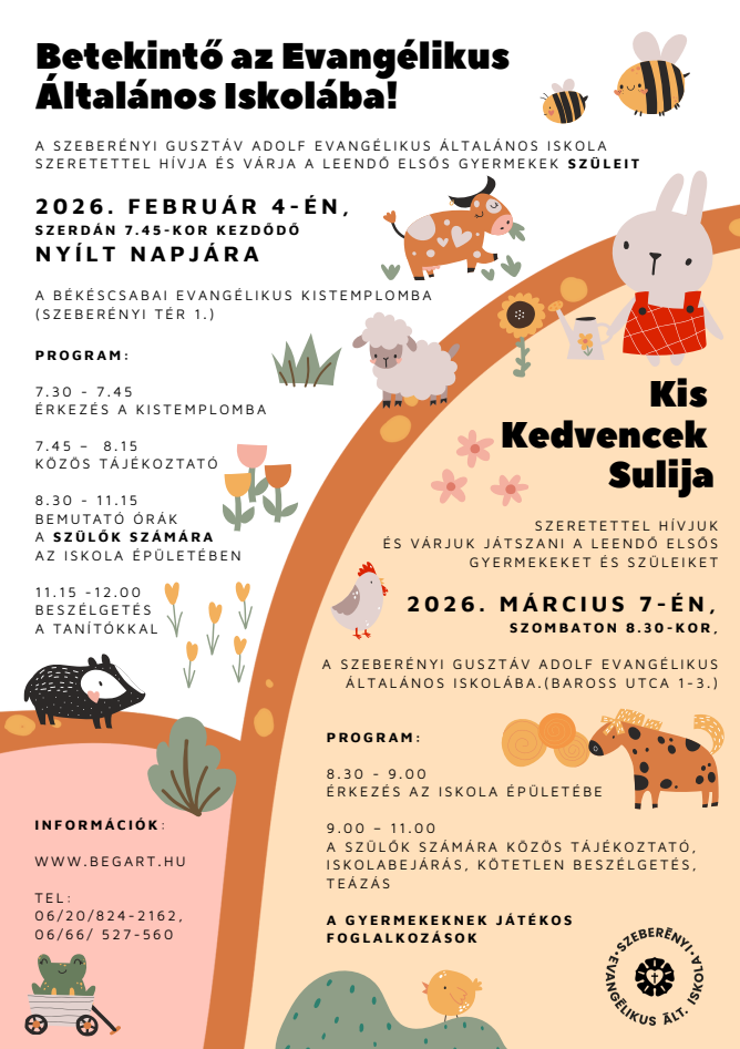 Betekinto az Evangelikus Altalanos Iskolaba